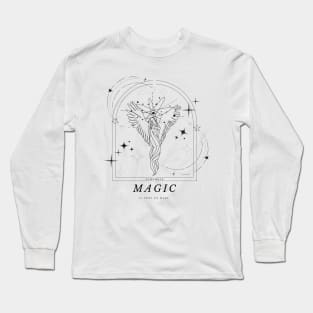 Magic Cosmic Woman Long Sleeve T-Shirt